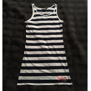 Chelsea Football Club (Soccer) Blue & White Stripe Dress (US 8 / UK 12) - NWOT